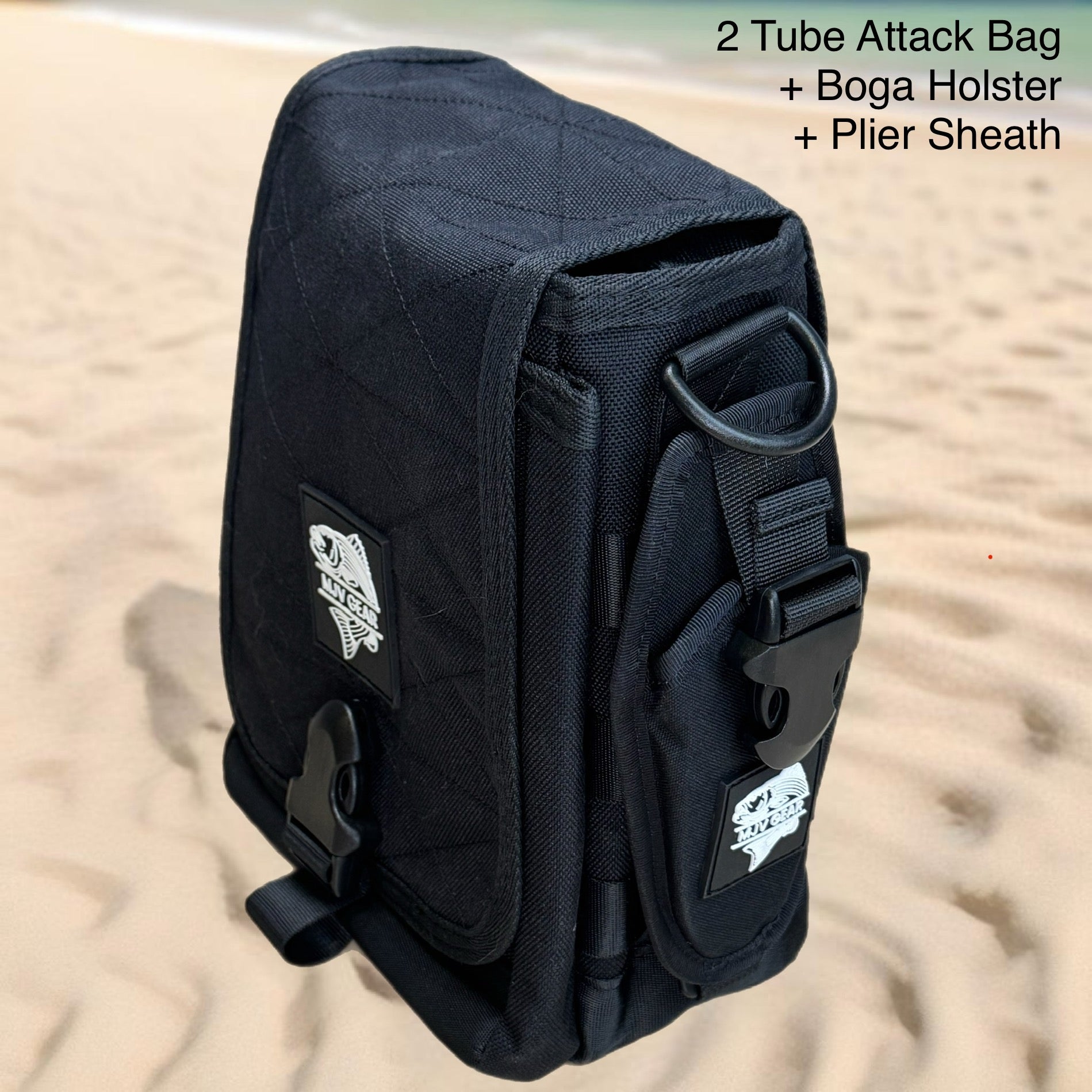 2 Tube Surf Bag + Plier Sheath + Boga Holster | MJV Gear LLC