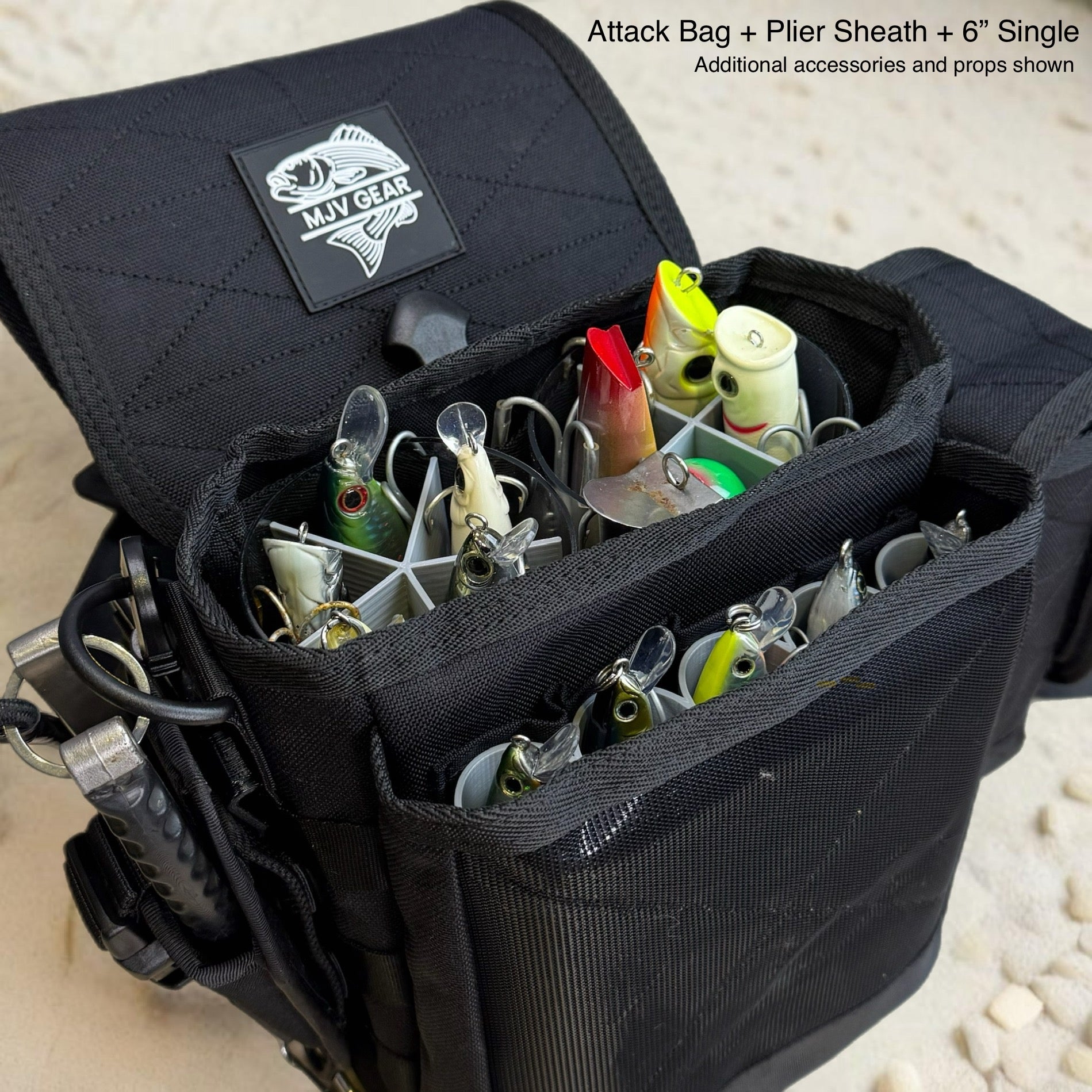 2 Tube Surf Bag MJV Gear (Attack bag) | MJV Gear LLC