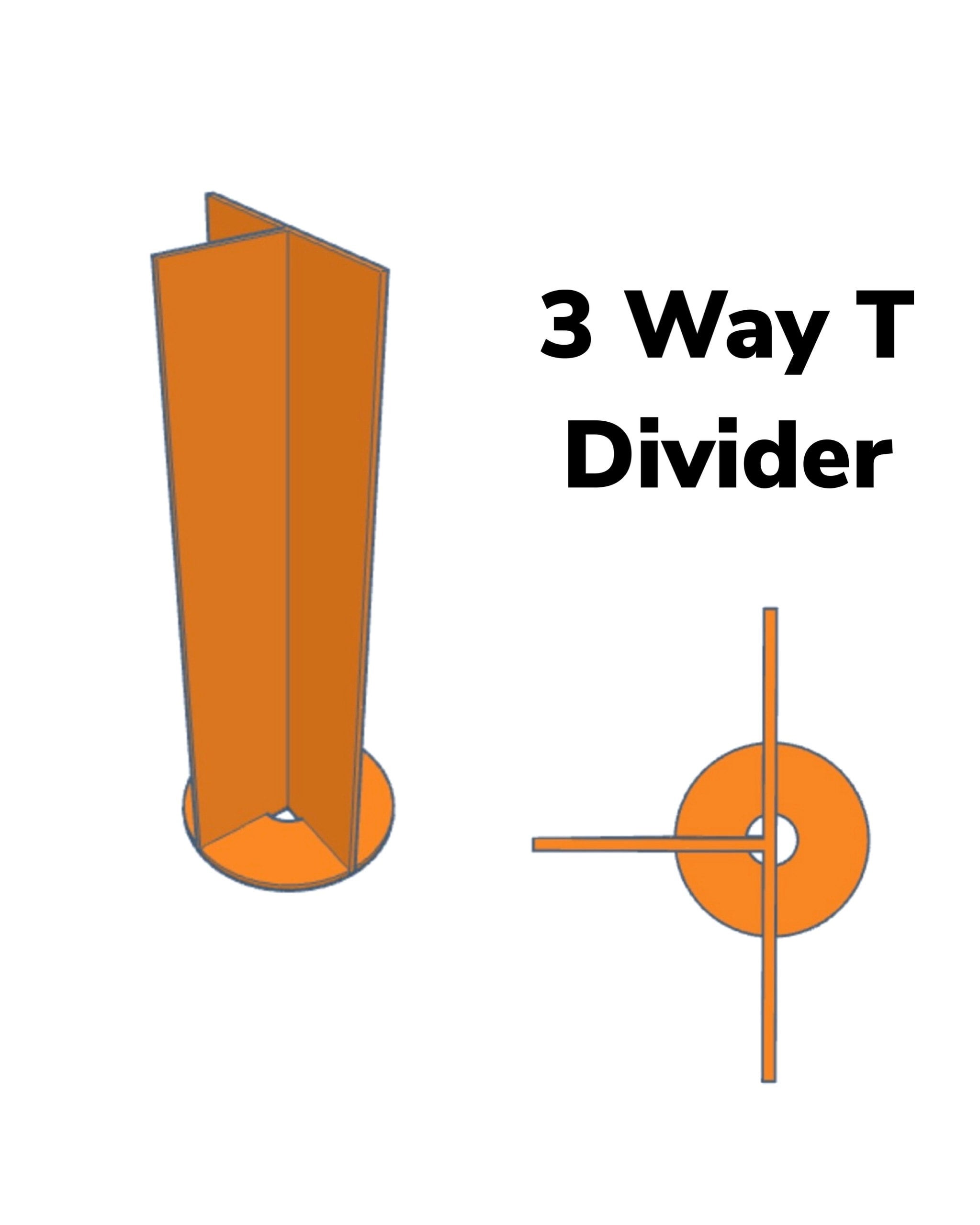 3 Way T Surf Bag Divider, Tackle Dividers MJV Gear MJV Tackle